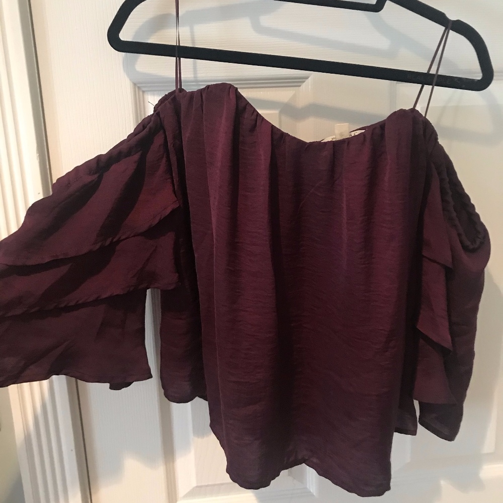 Strapless blouse